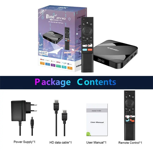 TV98 ATV W2 TV Box